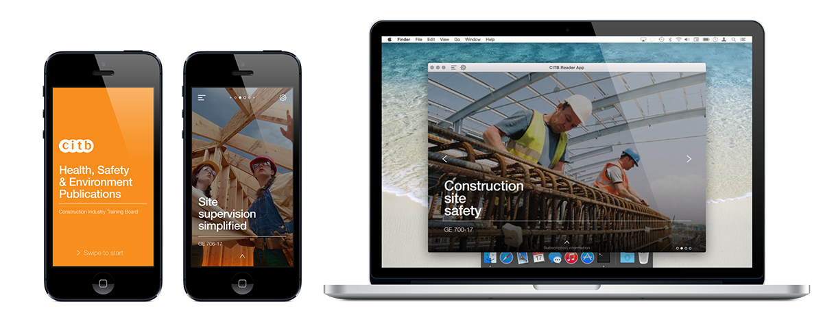 CITB HS&E Publications reader app for iOS, MacOS, Android, and Microsoft Windows devices